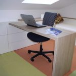 Einbauschrank mit Schreibtisch