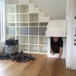 Einbauschrank unter Treppe