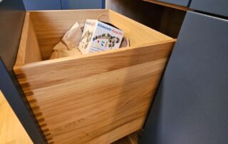 Arbeitszimmer Schublade, Eiche massiv