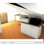 Arbeitszimmer Dachboden