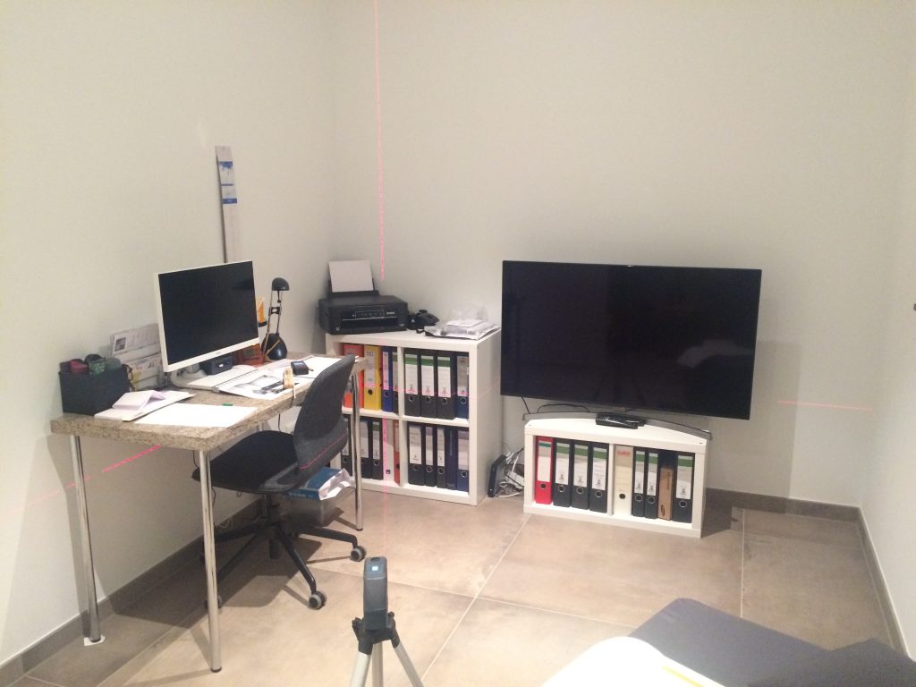 Arbeitszimmer vorher