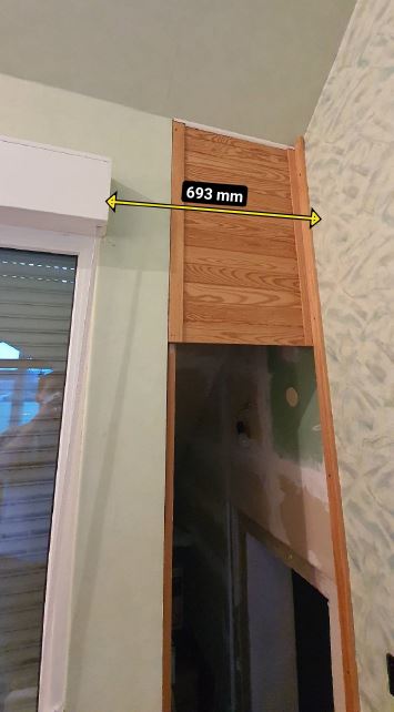 Aufmaß Einbauschrank