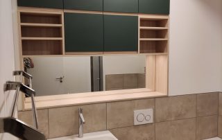 Badmöbel als Einbauschrank
