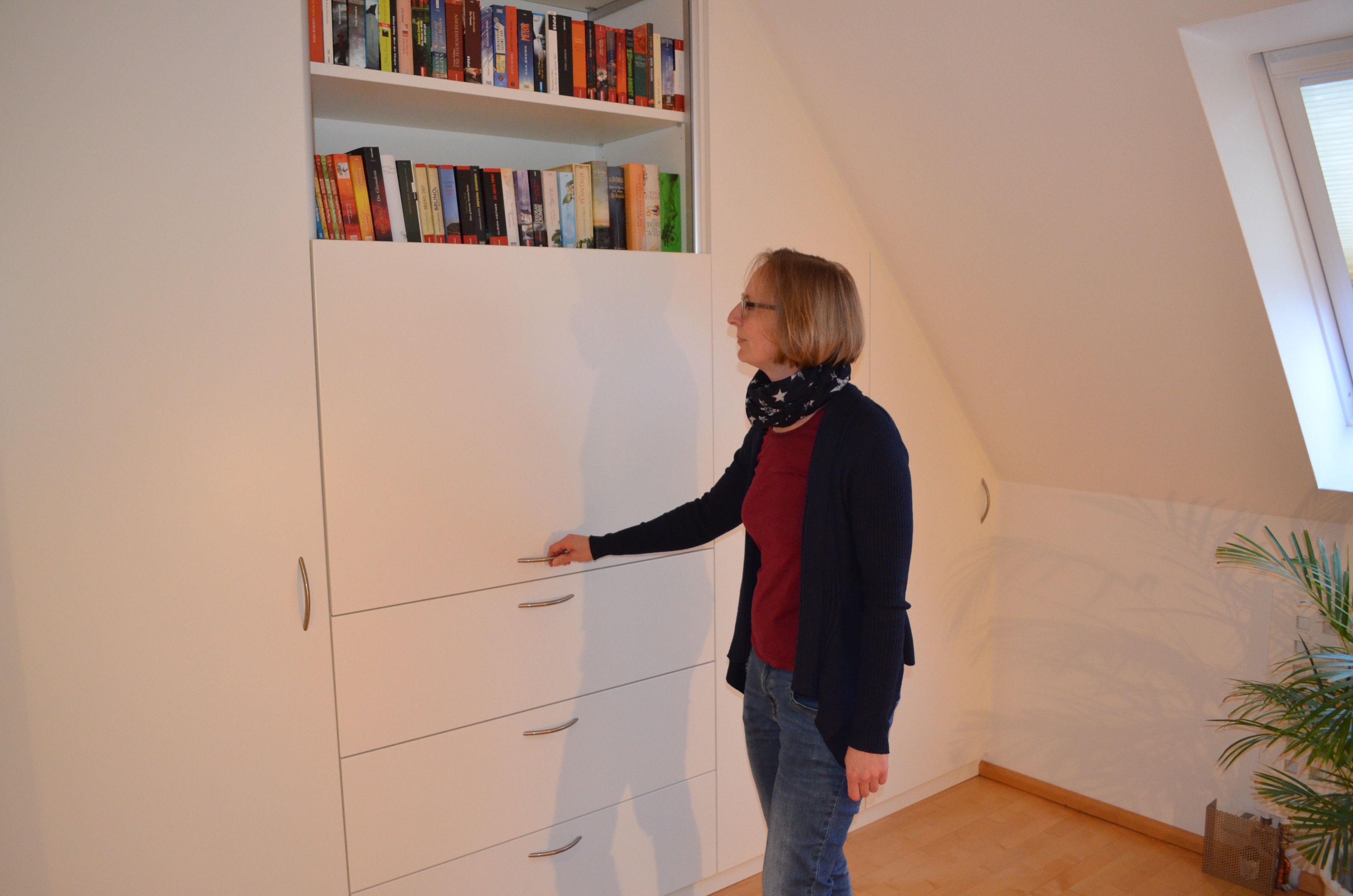 Dachschrägenschrank