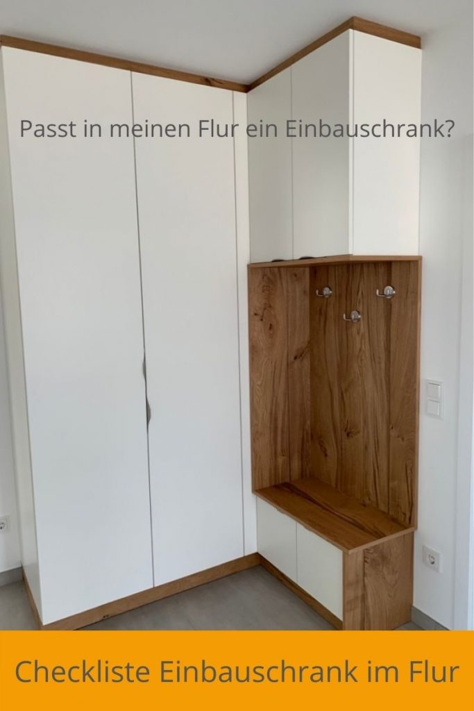 Checkliste Einbauschrank Flur