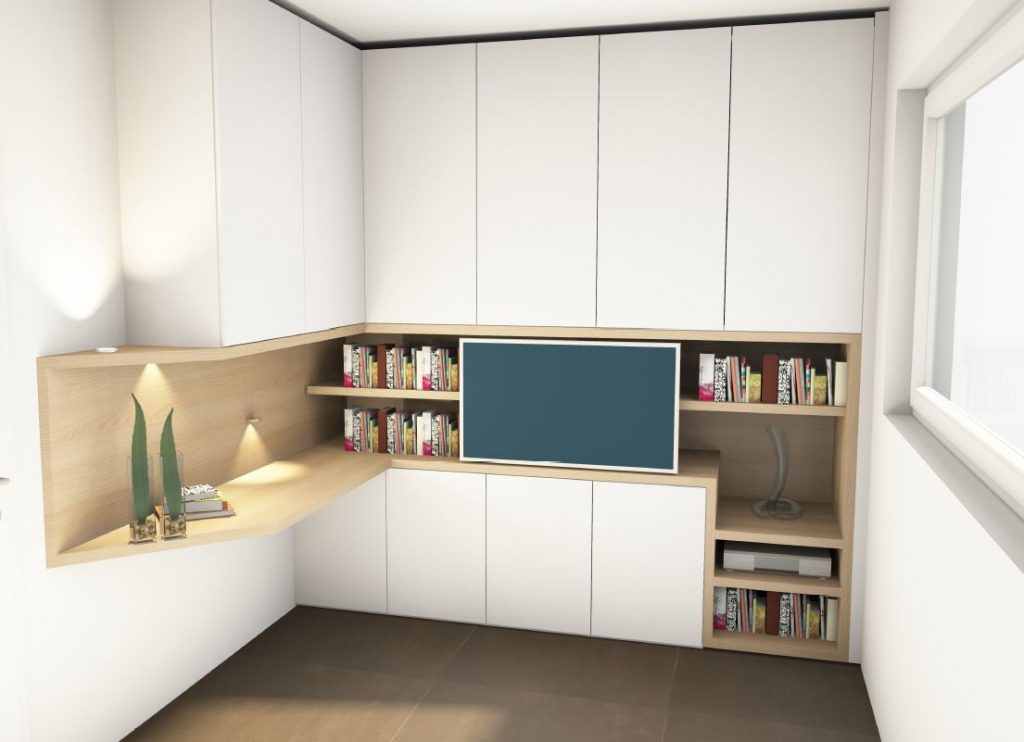 Entwurf Arbeitszimmer