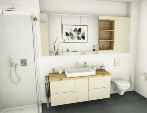 Geräumiges Bad – wenig Stauraum?