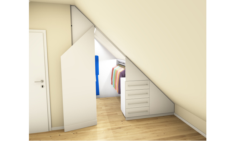 twurf Dachschrägenschrank