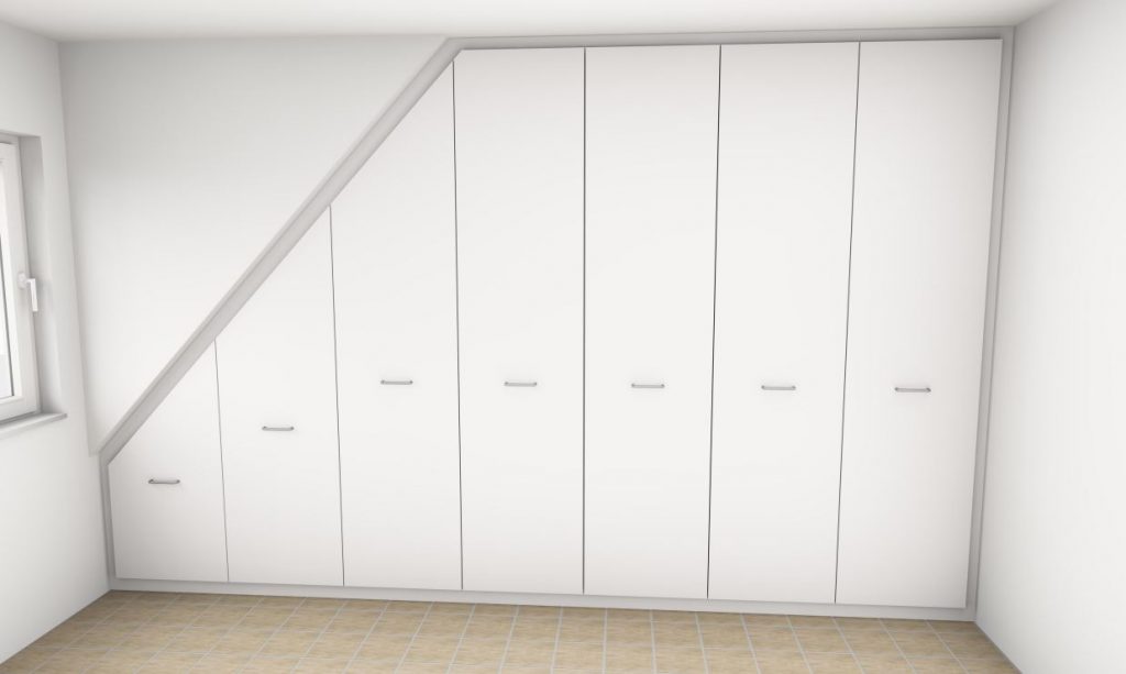 Entwurf Dachschrank