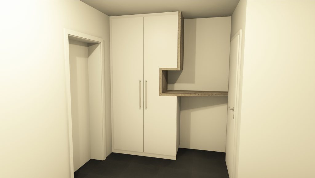 Garderobeneinbauschrank
