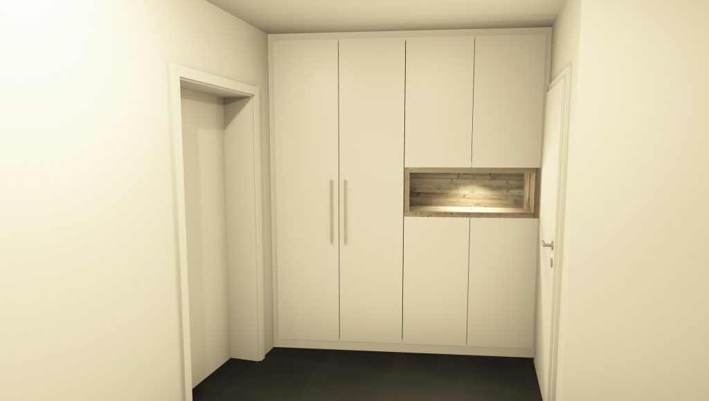 Garderobeneinbauschrank