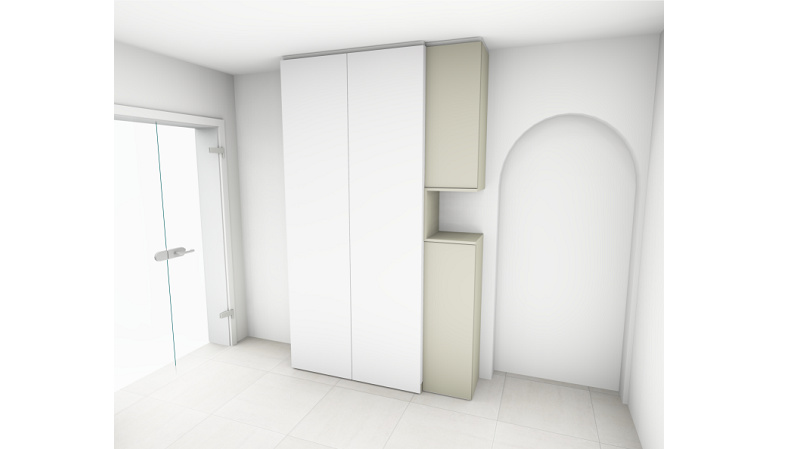 Entwurf Garderobe
