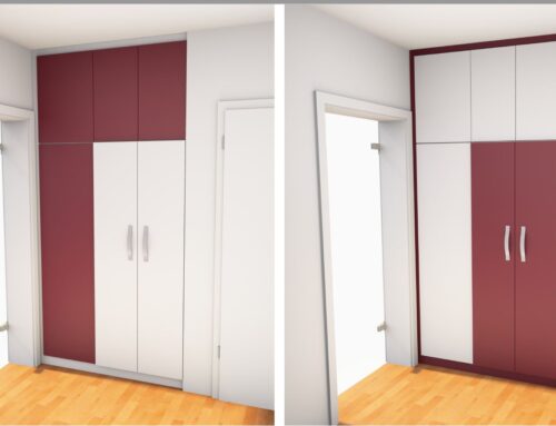 Stauraum und Garderobe im Flur