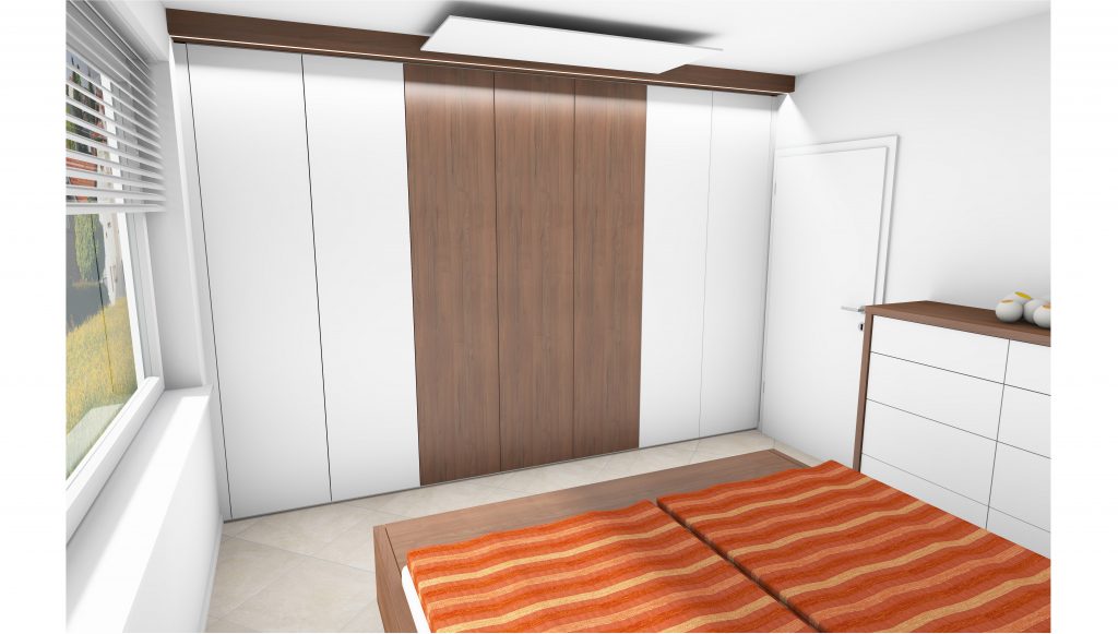 Entwurf Kleiderschrank nach Mass