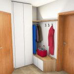 Garderobe in NIsche