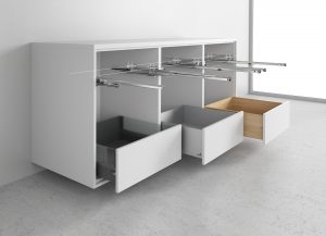 Schubladen im Schrank