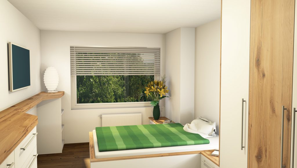 Schlafzimmer einrichten Visualisierung