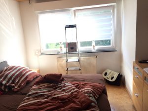 Schlafzimmer voher