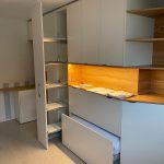 Schrankbett Belitec mit Apothekerauszug