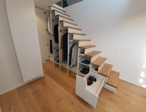 Treppenschrank oder Schranktreppe