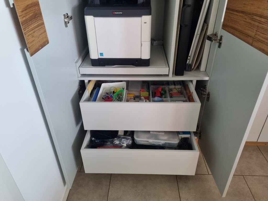 Schublade Büromaterial