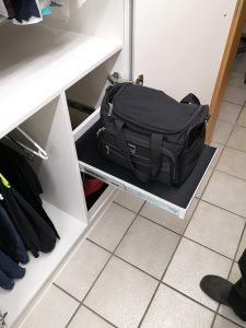 Schublade für Tasche
