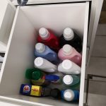 Schublade für Waschmittel