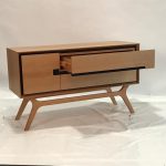 Schublade mit Holzführung