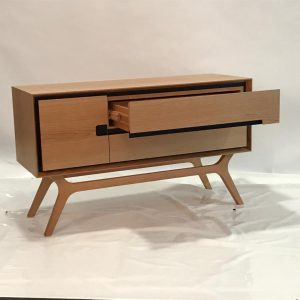 Schublade mit Holzführung