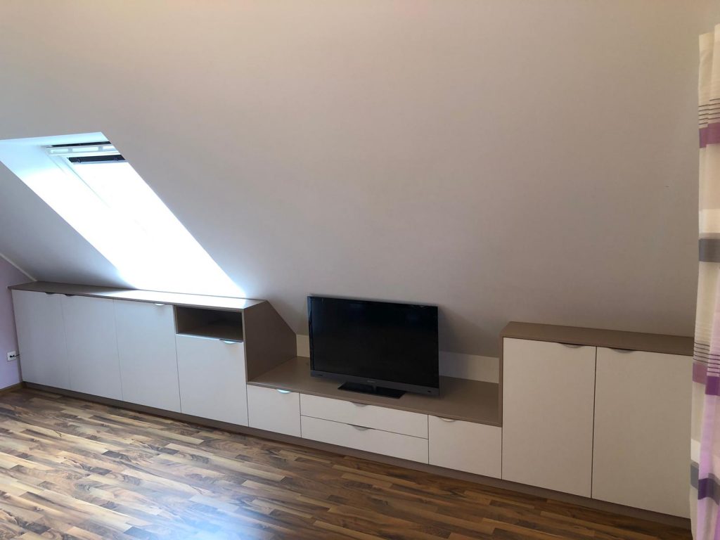 Sportzimmer nach der Montage