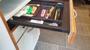 Stiftschublade im Büro