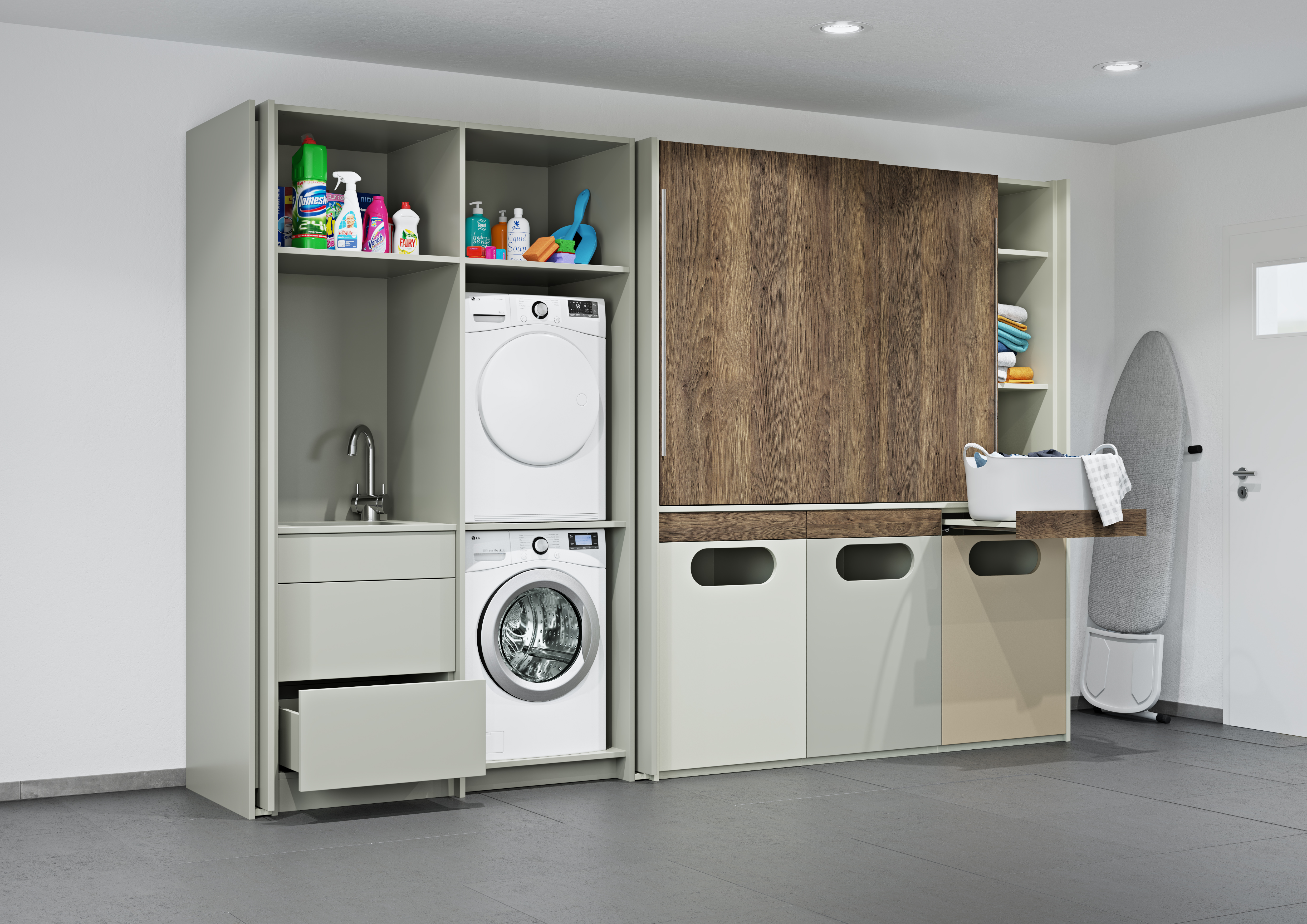 Waschraum, Hauswirschaft