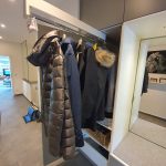 ausziehbare Kleiderstange