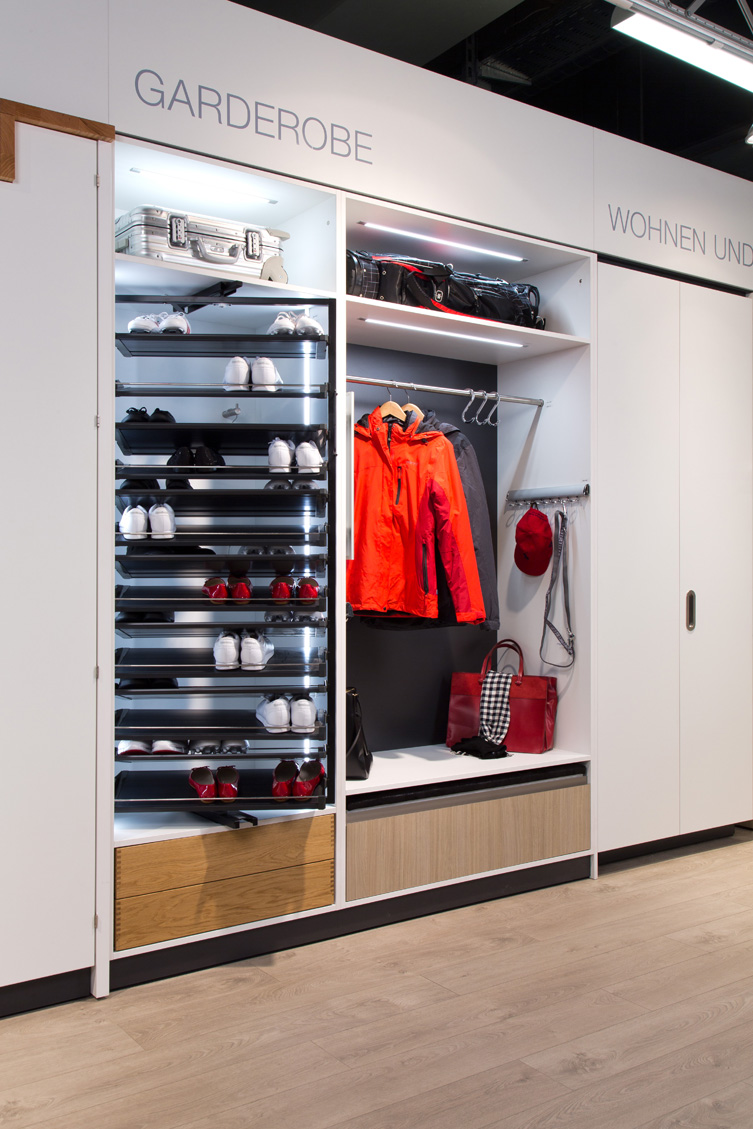 Schuhregal ausziehbar, drehbar